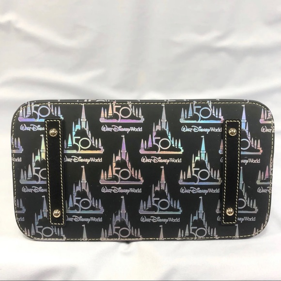 Dooney & Bourke Disney World 50th Anniversary Castle Dome Satchel Purse Bag - Picture 4 of 6